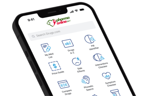 Drugs.com Mobile App Screenshot